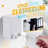 Telescopic Clothesline Drying Rope – Wall-Mounted Retractable Clothesline for Indoor & Outdoor Use