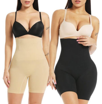 Women’s High Waist Shapewear Shorts – Tummy Control, Butt Lifting & Thigh Shaping Body Shaper