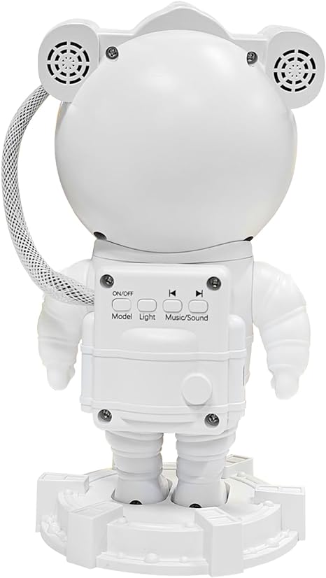 Astronaut Star Projector – Galaxy Nebula Night Light with Remote Control & Timer