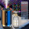 Car Air Purifier & Fragrance Diffuser – Smart USB Aroma Freshener with 7-Color LED Light