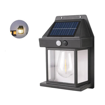CBK Solar Interaction Wall Lamp – Outdoor Solar Motion Sensor LED Wall Light Waterproof