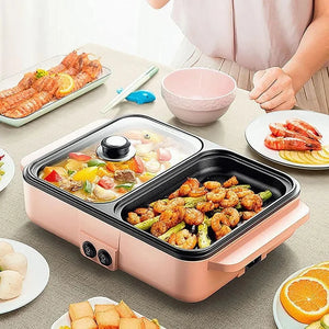 Dessini Regina Chafing Dish & BBQ Pot OR-2115 – 28cm Multi-Function Electric Cooking Pot