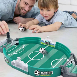 Mini Football Table Game – Portable 2 Player Foosball Board Game for Kids & Family