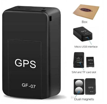 Mini GPS Tracker – Portable Magnetic GPS Tracking Device with Voice Recording