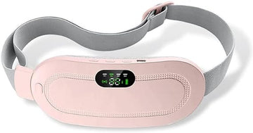 Portable Menstrual Heating Belt – Period Pain Relief Heating Pad with Vibration Massage & Rechargeable Battery
