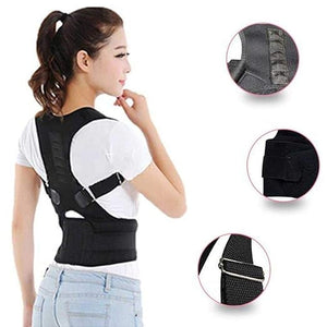 Shoulder Back Support Belt – Adjustable Posture Corrector for Back & Shoulder Support