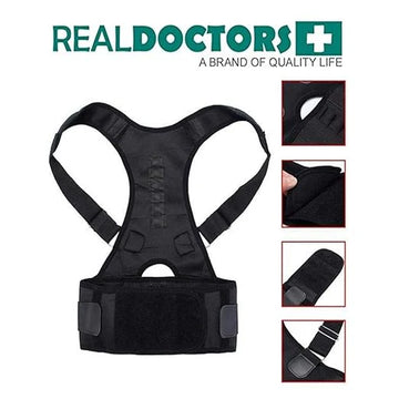 Shoulder Back Support Belt – Adjustable Posture Corrector for Back & Shoulder Support