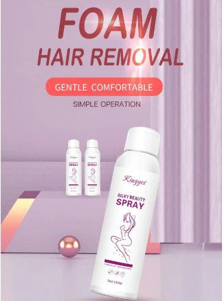 Silky Beauty Hair Removal Spray – Gentle Depilatory Spray for Smooth Skin (150ml)